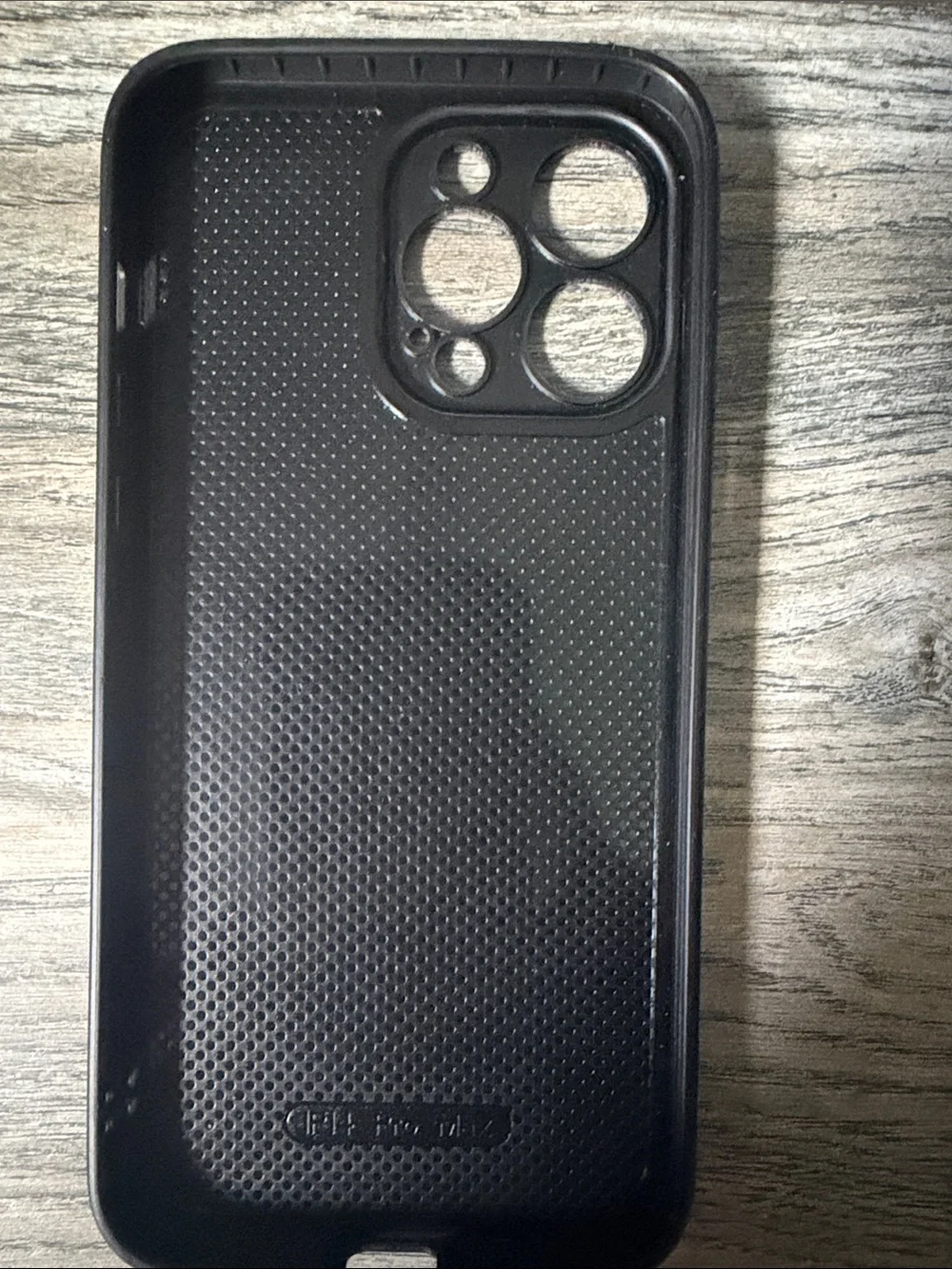 Black Floral Cross iPhone Pro Max Case